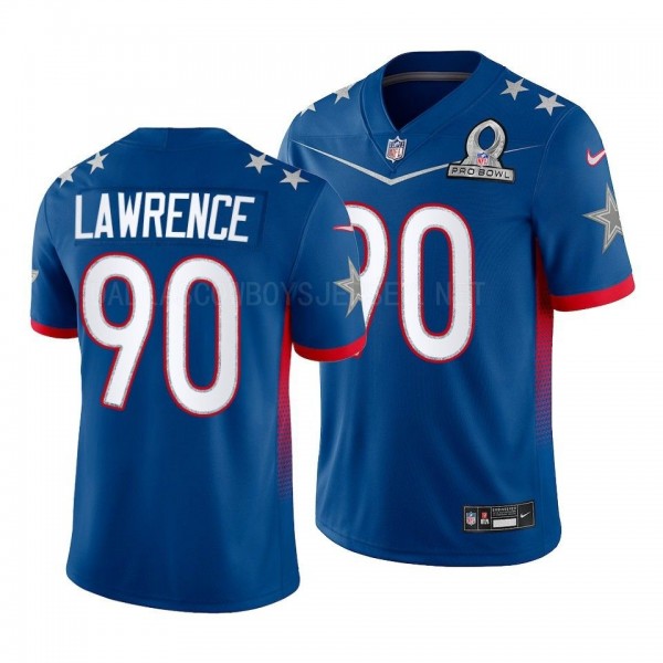Cowboys DeMarcus Lawrence 2023 Pro Bowl Games Jersey Royal